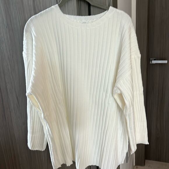 NEW SET knit oversized sweater pleated mini skirt by COMMENSE M - Picture 8 of 14